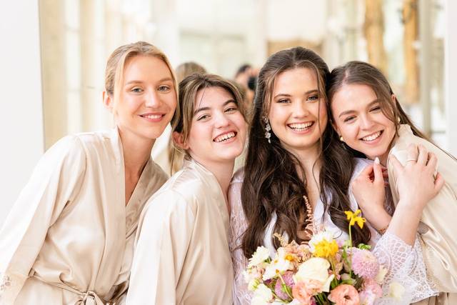 Prépa mariée et demoiselles