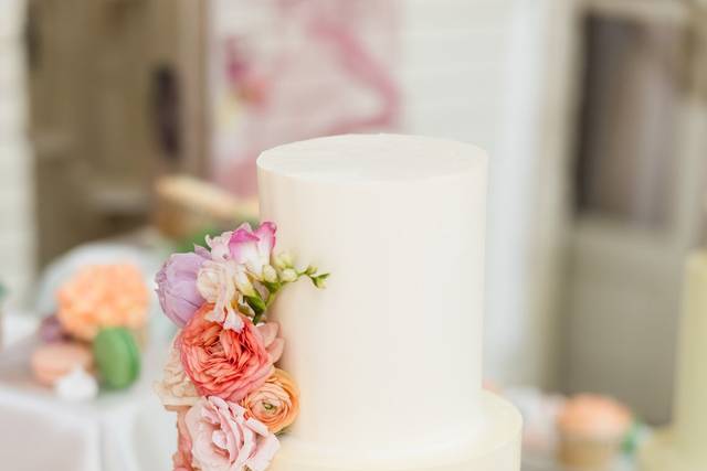 Wedding cake romantique