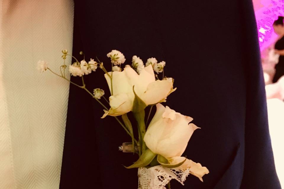 Boutonnière marié