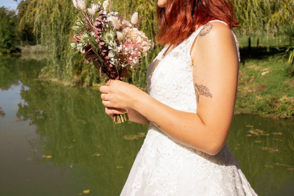 Le bouquet de la mariée