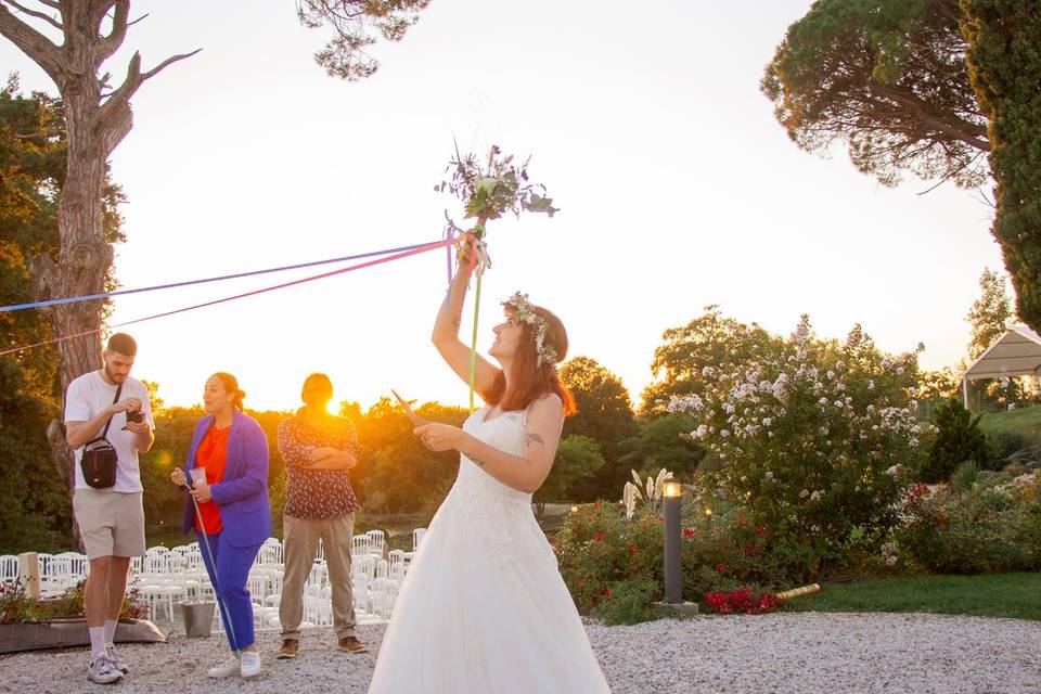 Cérémonie du bouquet