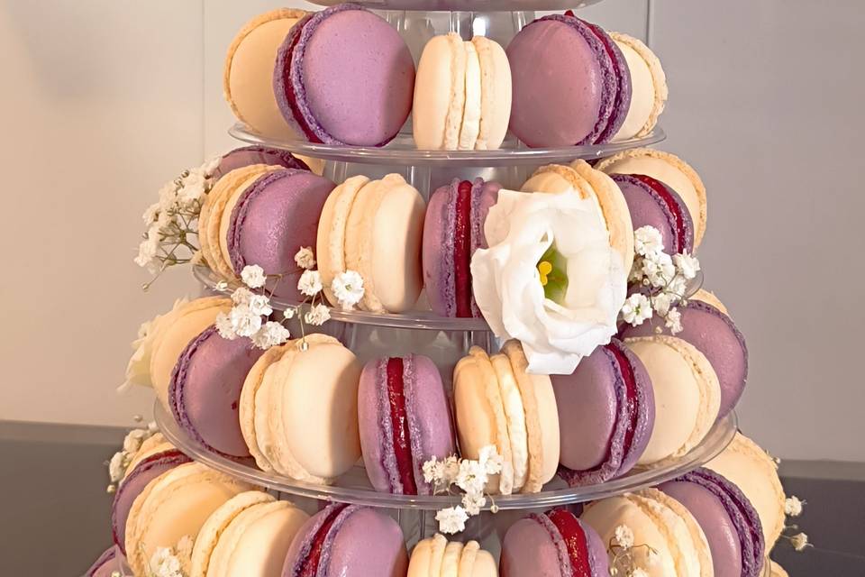 Pyramide de macarons