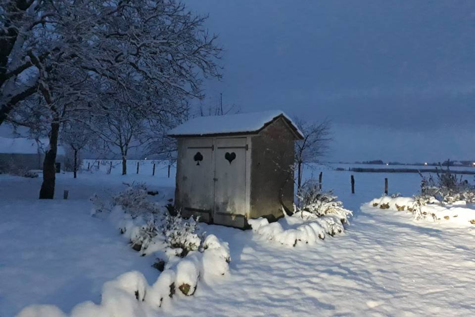 La cabane au fond du jardin