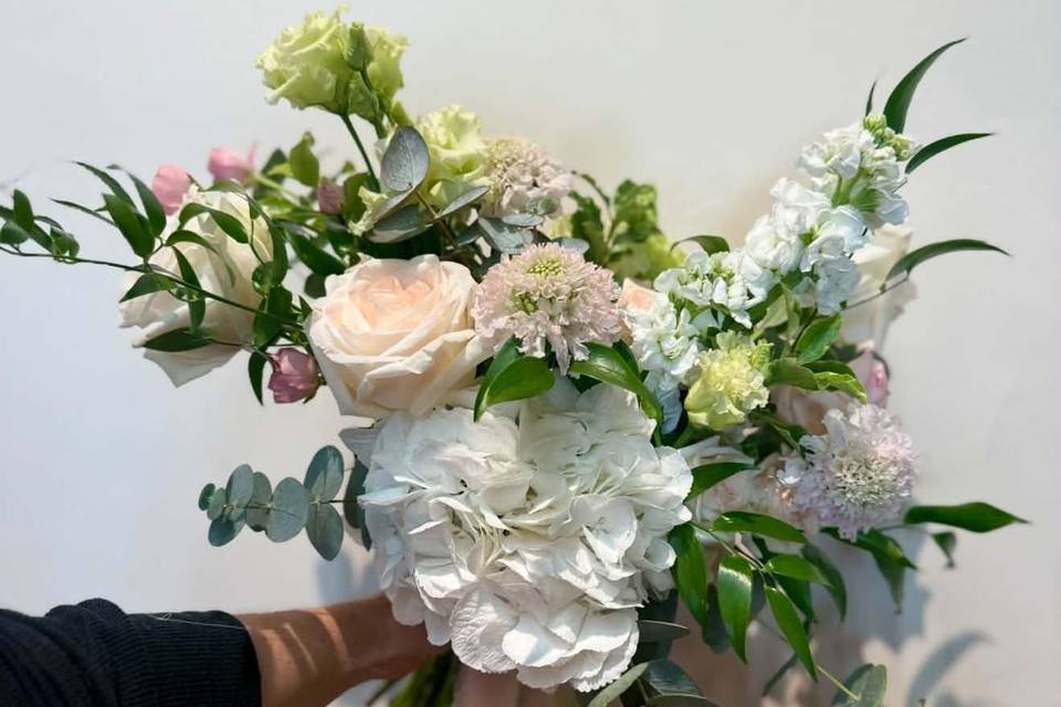 Bouquet de mariée romantique