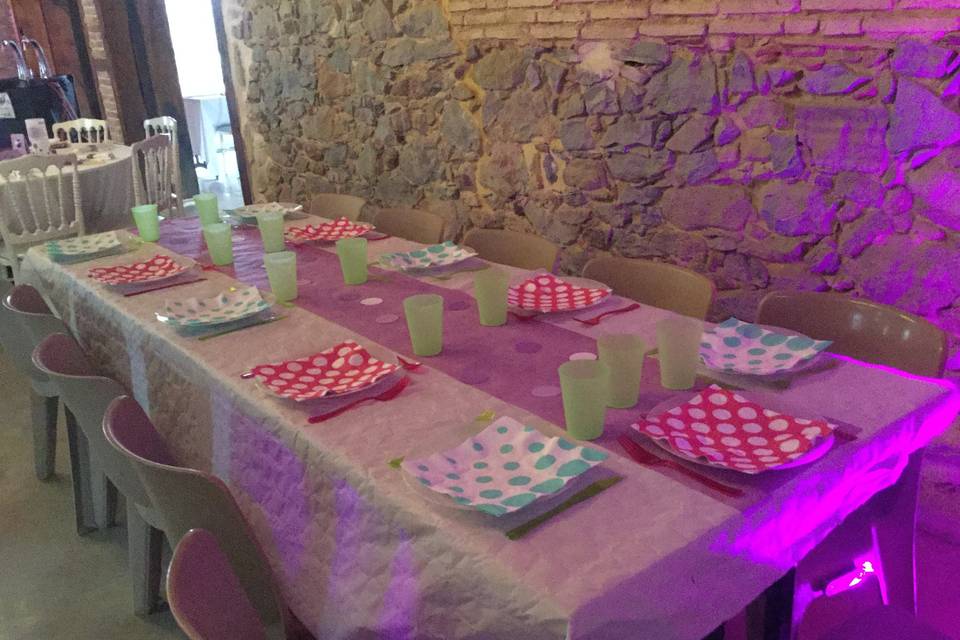 Table des enfants