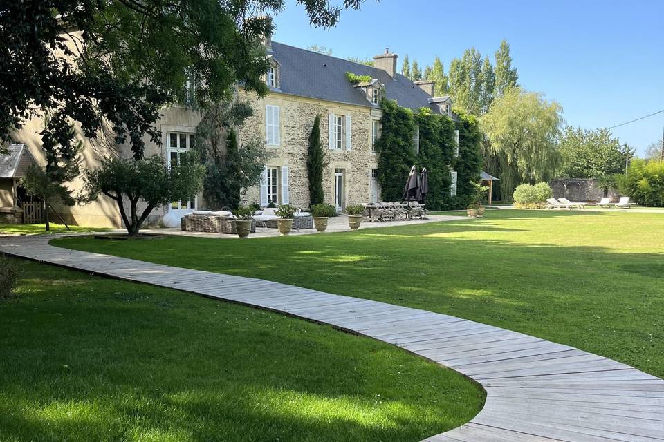 Coté jardin