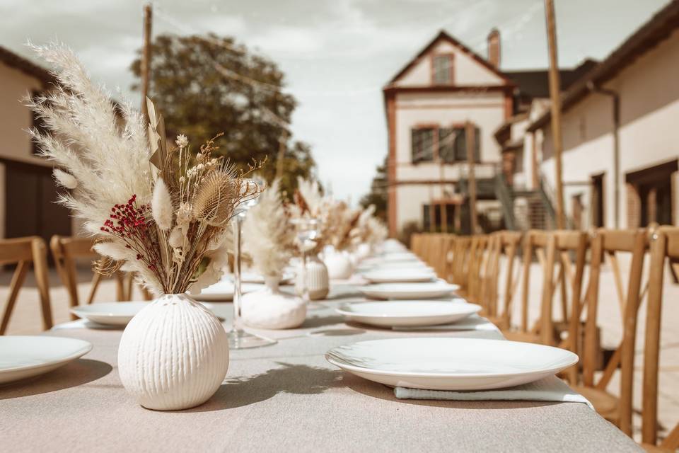 Diner en extérieur