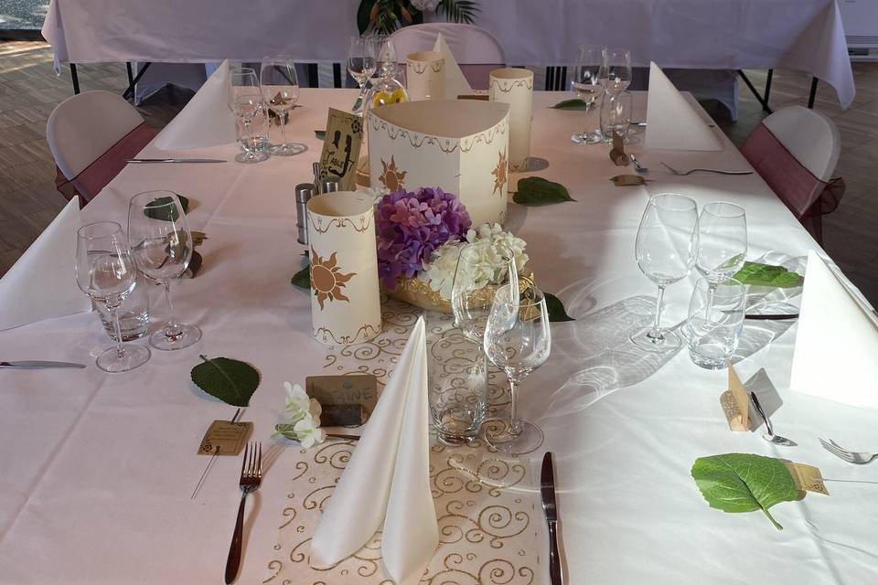 Décoration des mariés