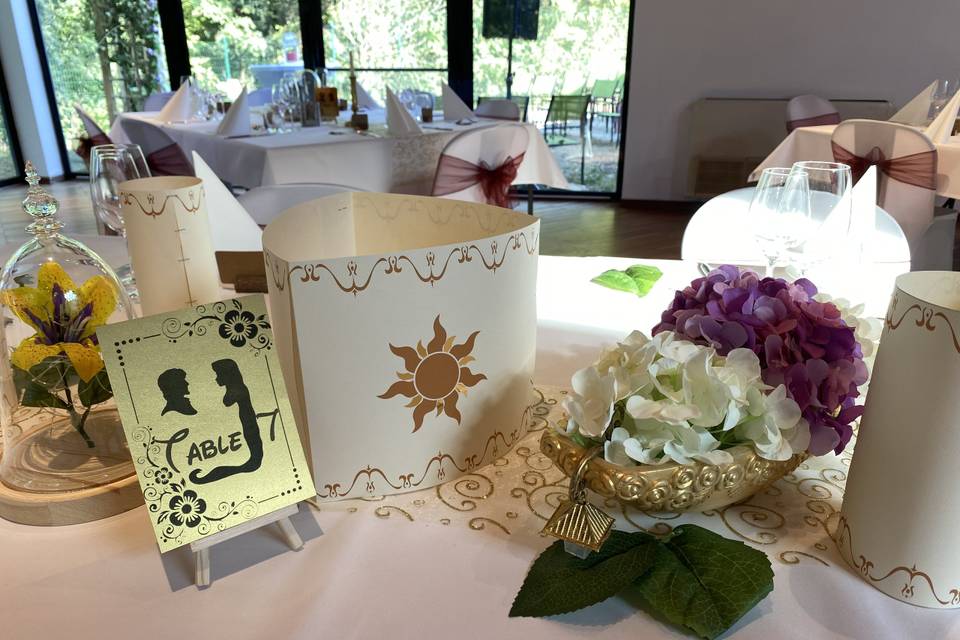 Décoration des mariés