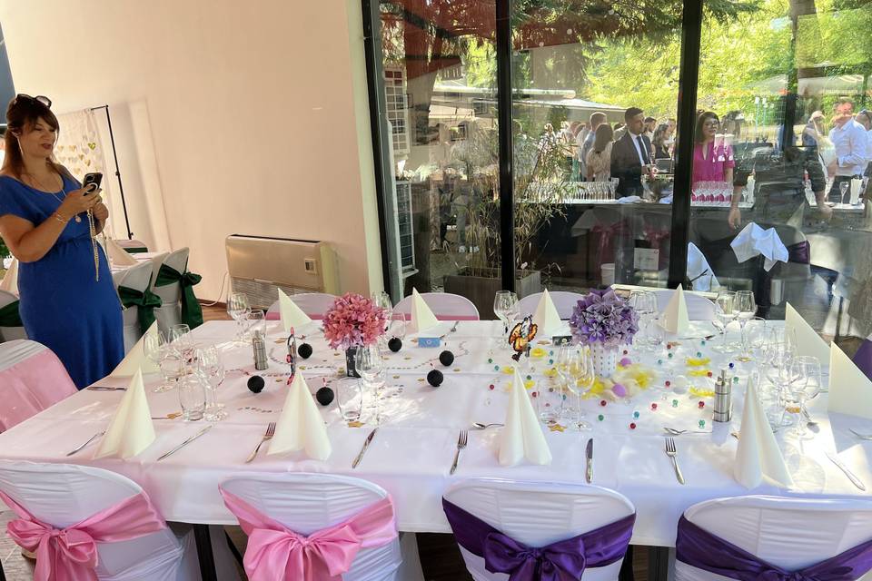 Décoration des mariés