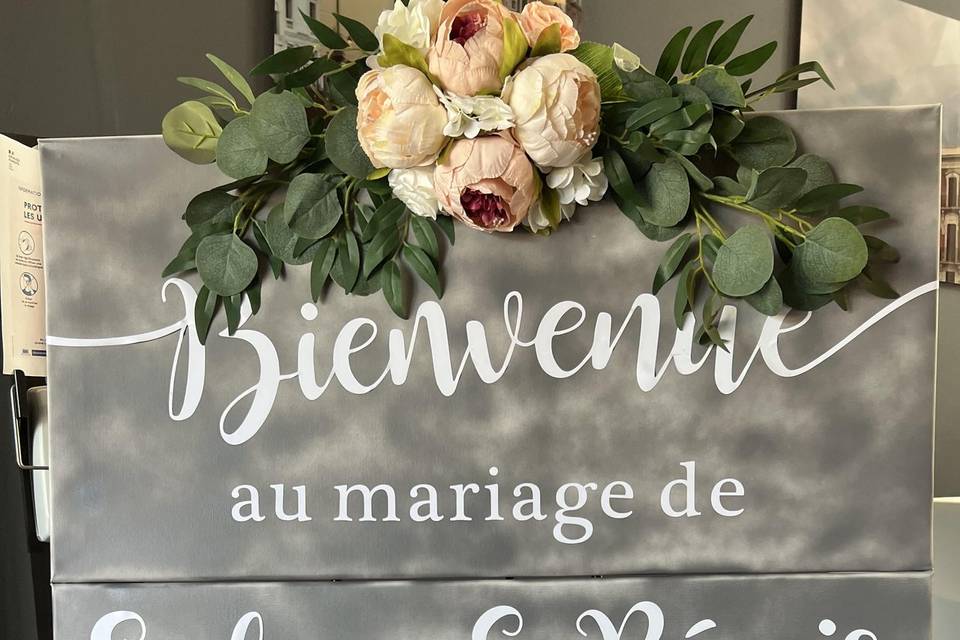 Décoration des mariés