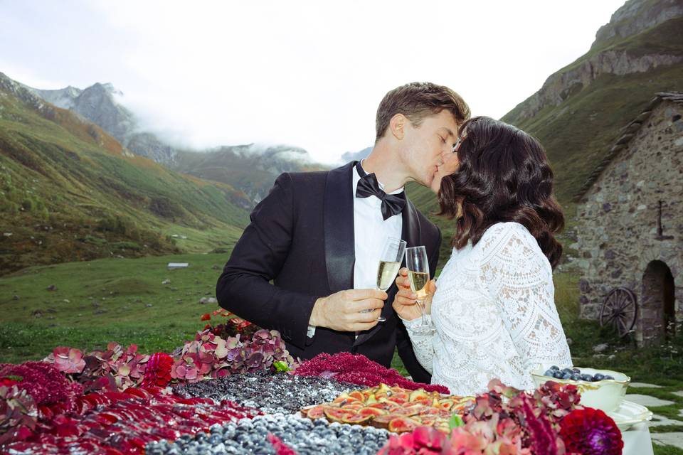 Le gâteau du mariage