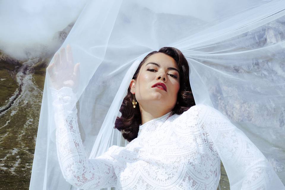 Mariée vintage