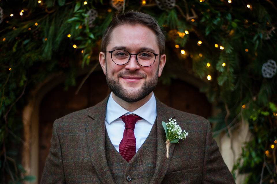 Portraits des mariés