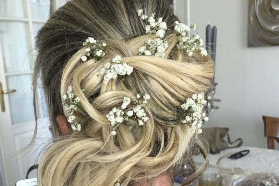 Chignon bohème