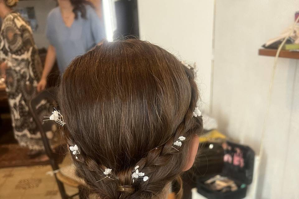 Petite fille hair