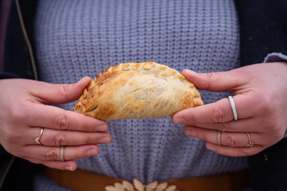 Un empanadas, un sourire