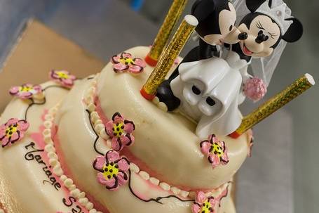 Autour du gâteau - Minnie vous souhaite une bonne semaine