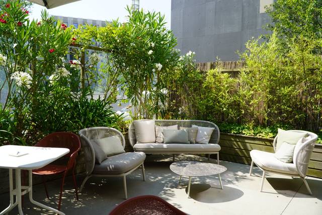 Terrasse privative