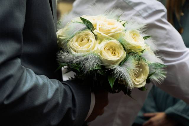 Roses et plumes