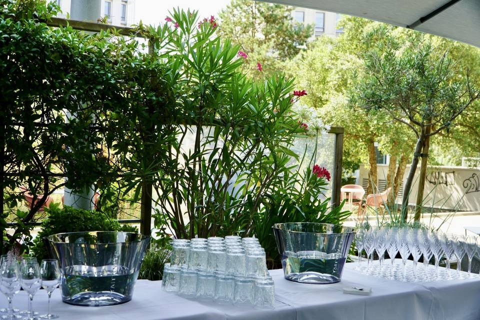 Terrasse privative