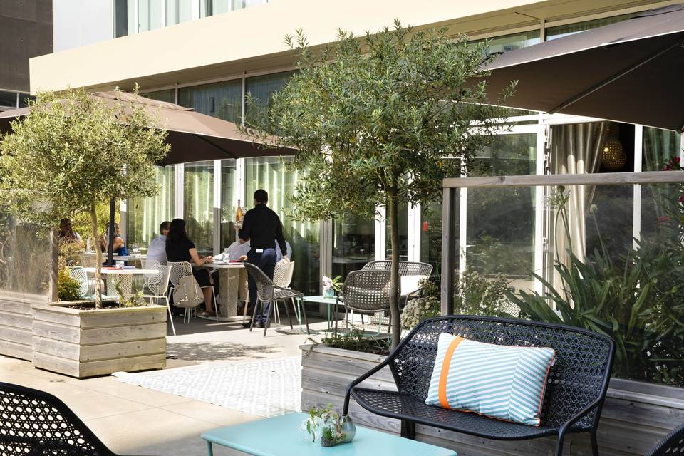 Terrasse du restaurant