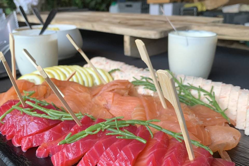Dégustations autour du saumon