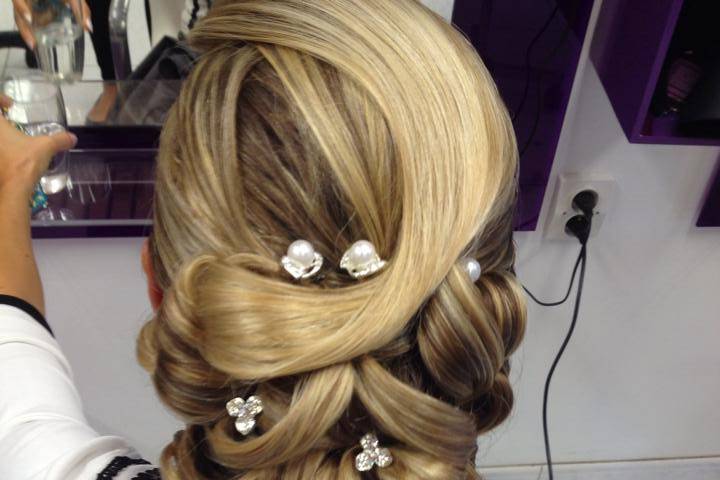 Chignon mariée