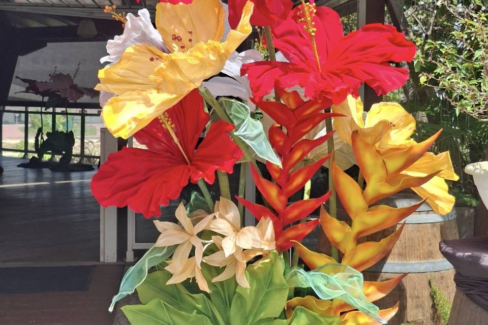 Bouquet tropical