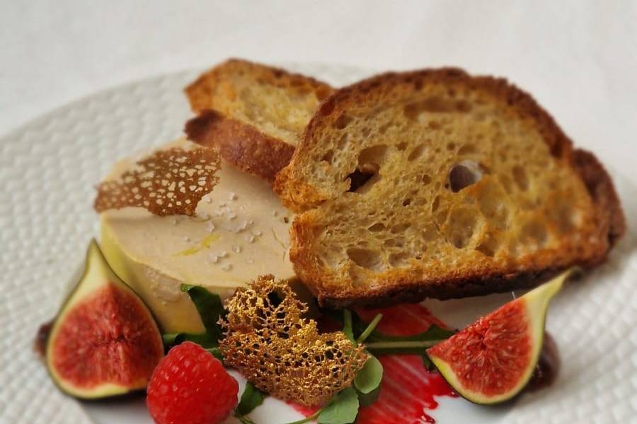 Assiette de foie gras