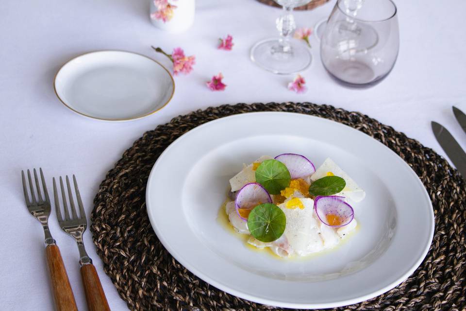 Carpaccio de Bar