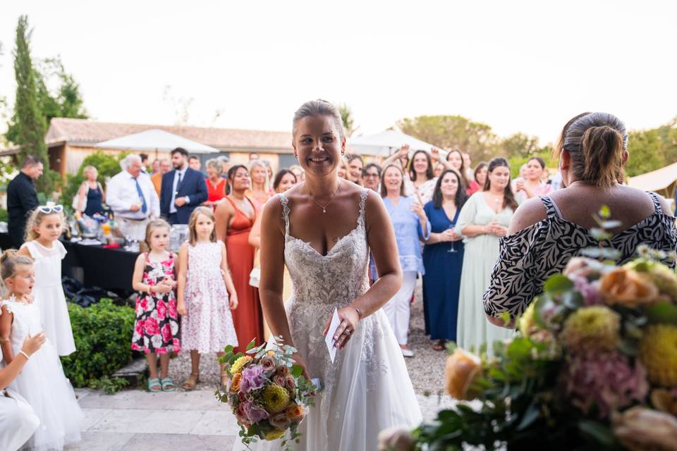 Lancer de Bouquet
