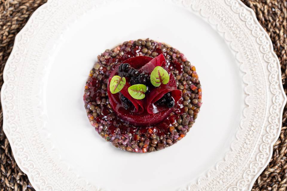 Salade de lentilles