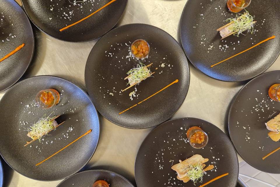Entrée audacieuse