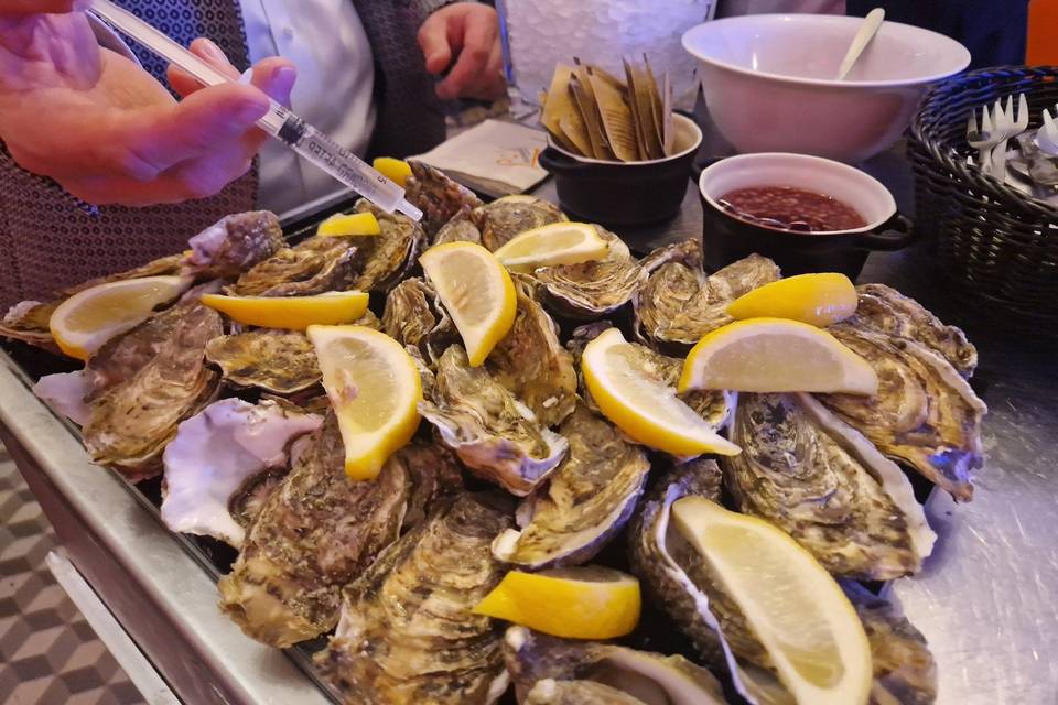 Huitres de st Vaast