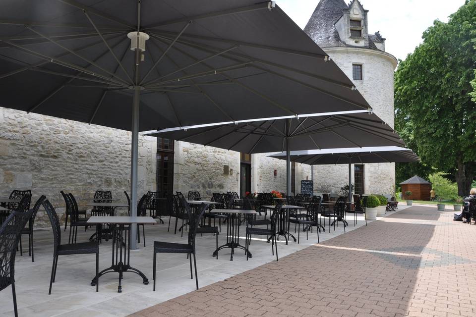 Terrasse du château