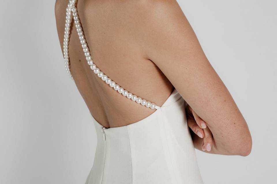 Dos robe de mariée LUA