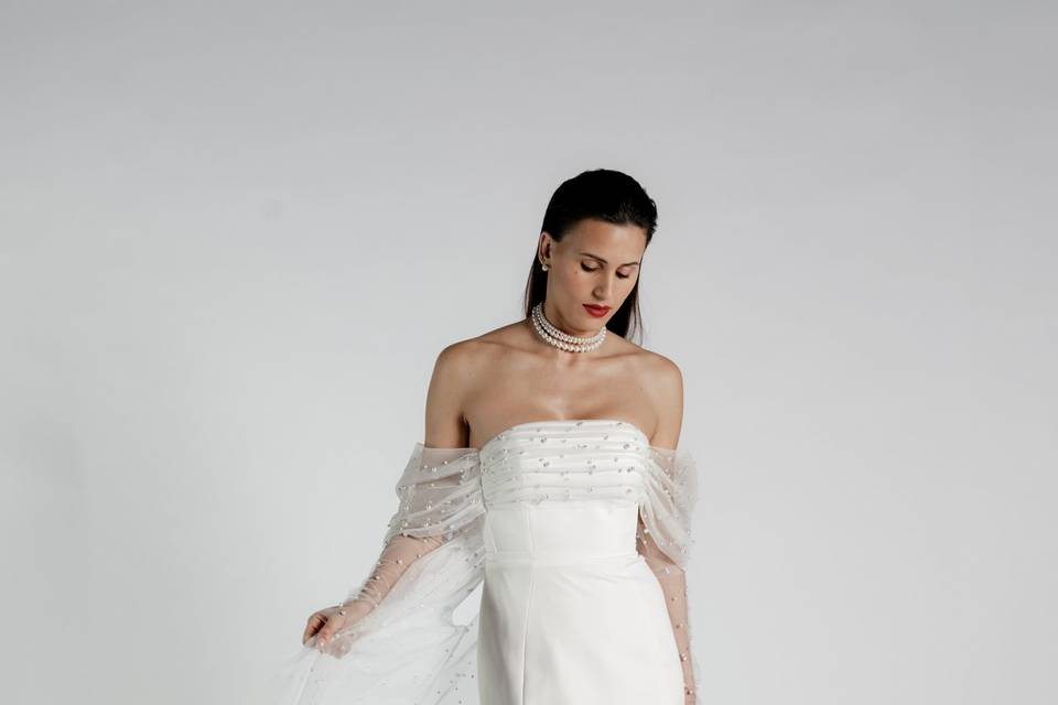 Robe de mariée courte ELO