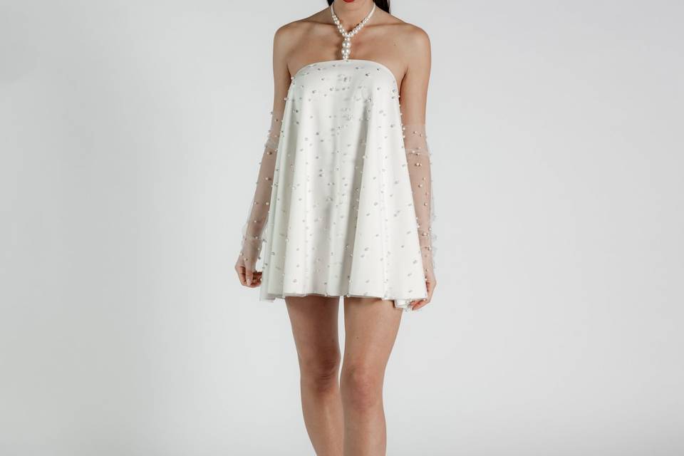 Robe de mariée courte AVI