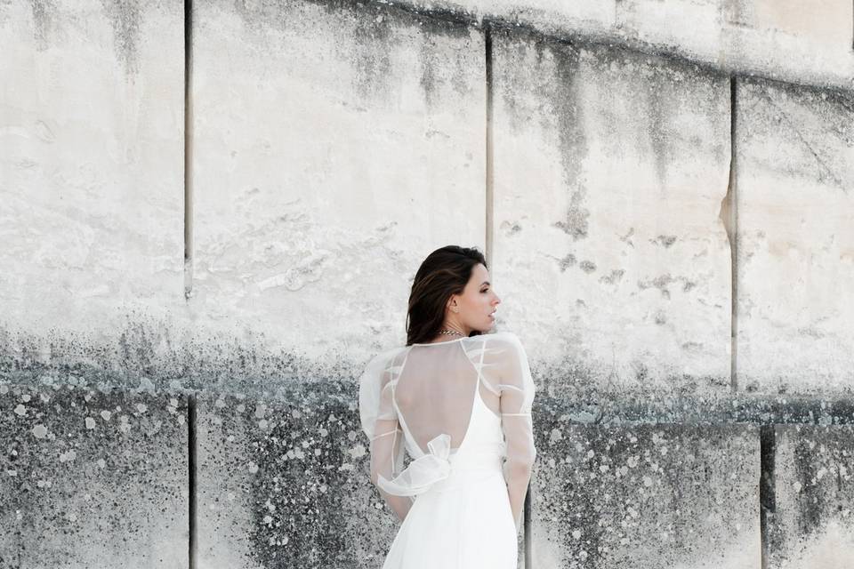 Robe de mariée opale & quartz