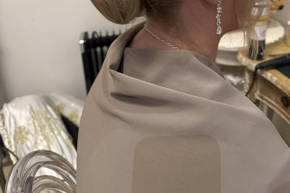 Chignon mariée