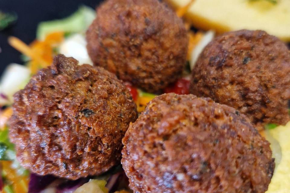 Pita felafels