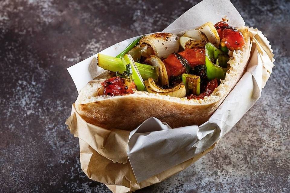 Pita végétarienne