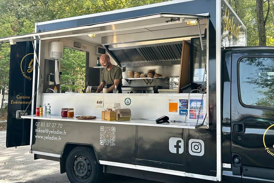 Le chef en cuisine