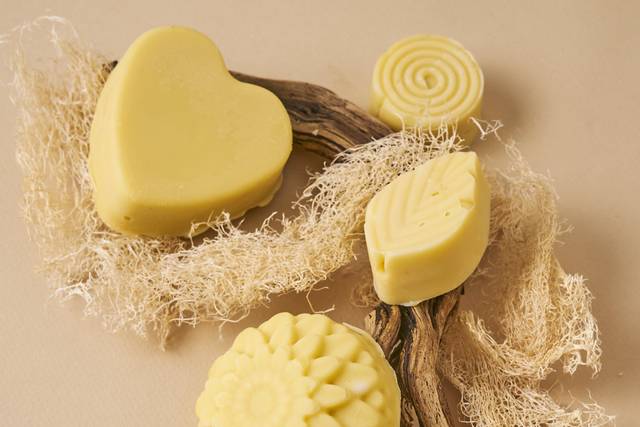 Différentes formes de savon