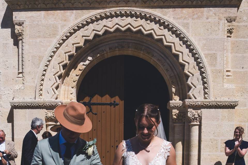 Sortie d'eglise