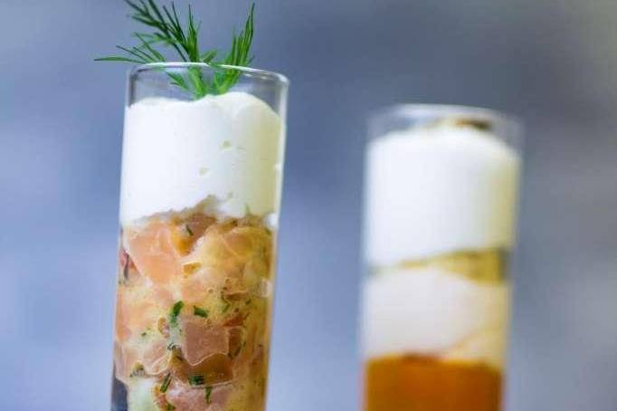 Tartare en verrine