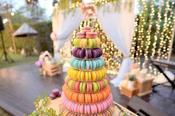 Pyramide de Macarons