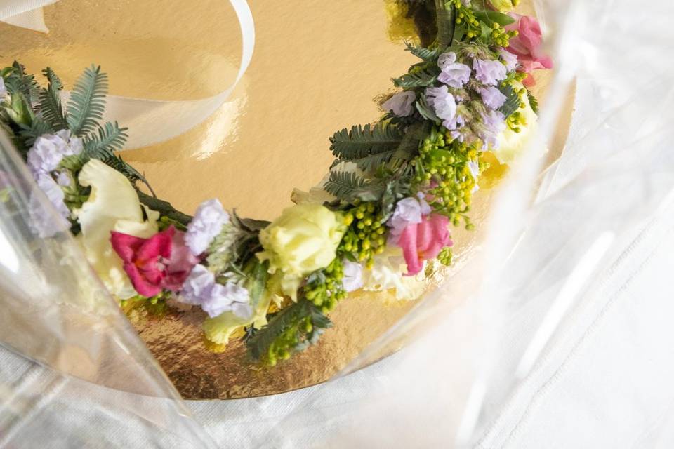 Couronne de fleurs