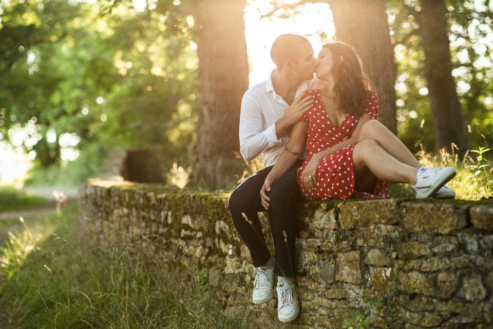 Séance couple - muret